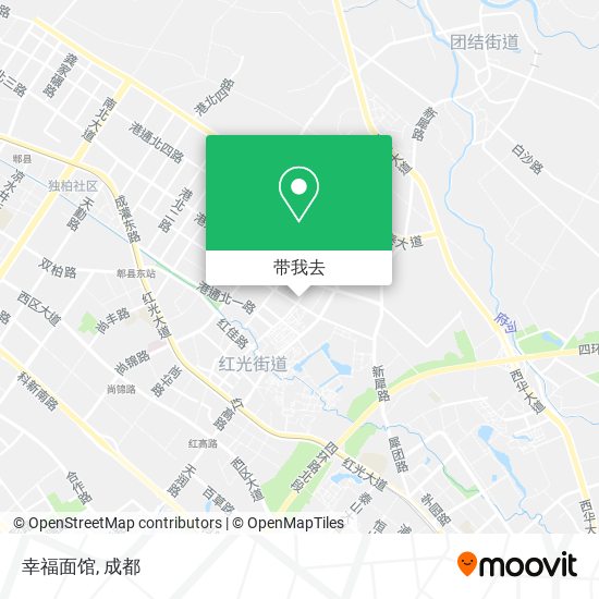 幸福面馆地图