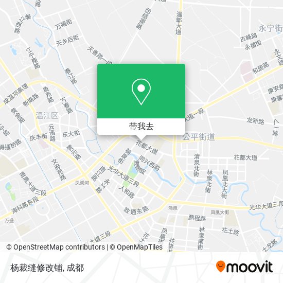杨裁缝修改铺地图