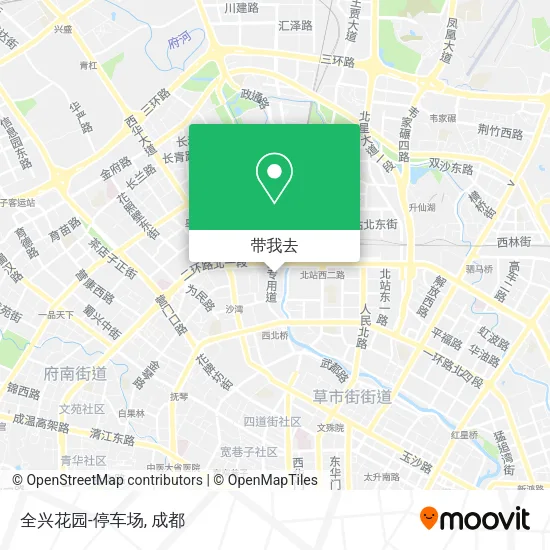 全兴花园-停车场地图