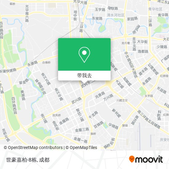 世豪嘉柏-8栋地图