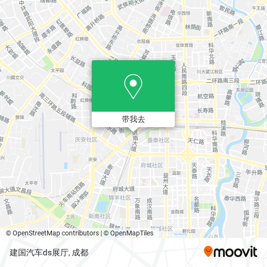 建国汽车ds展厅地图