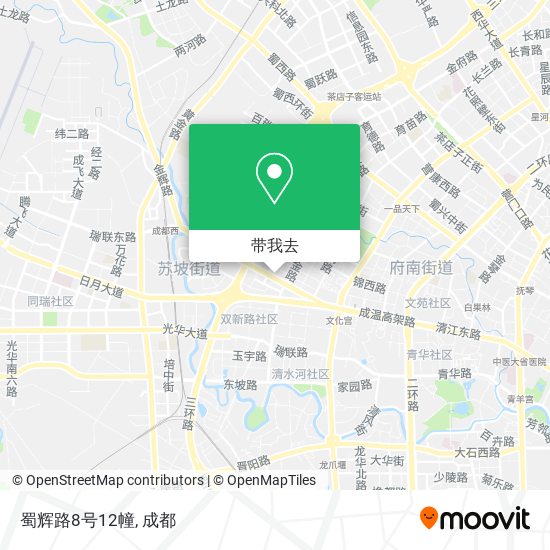 蜀辉路8号12幢地图