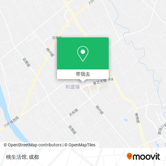 桃生活馆地图