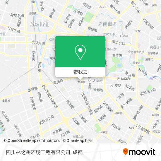 四川林之岳环境工程有限公司地图