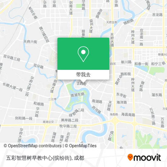 五彩智慧树早教中心(缤纷街)地图