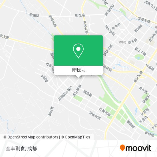 全丰副食地图