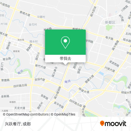 兴跃餐厅地图