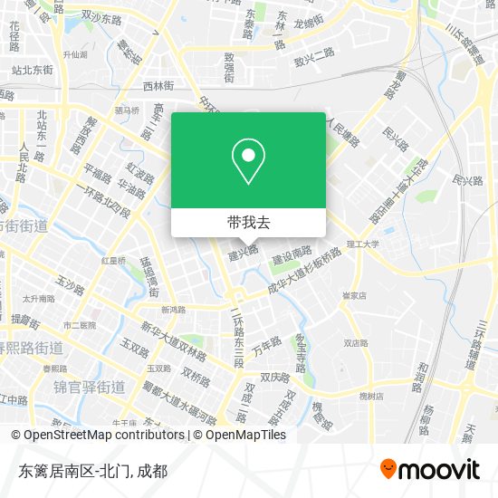 东篱居南区-北门地图