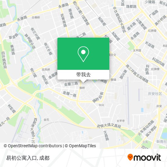 易初公寓入口地图