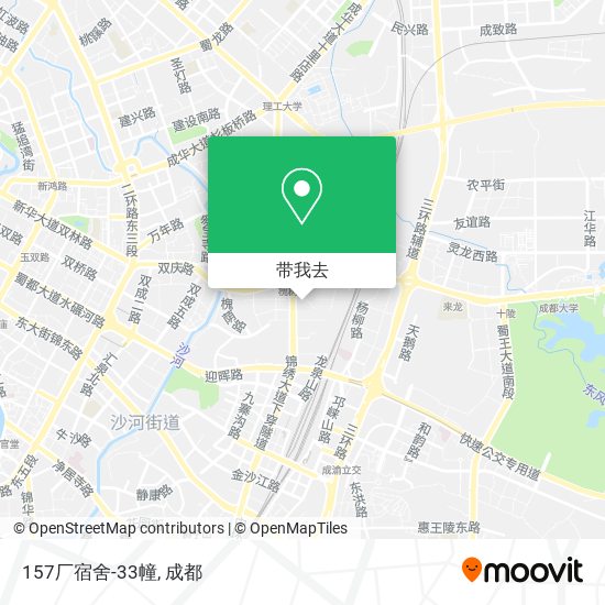 157厂宿舍-33幢地图