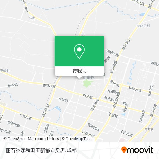 丽石答娜和田玉新都专卖店地图