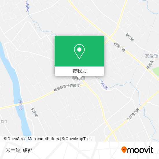 米兰站地图