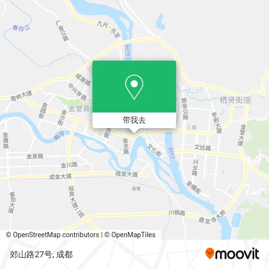 郊山路27号地图