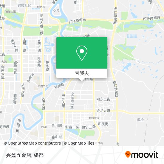 兴鑫五金店地图