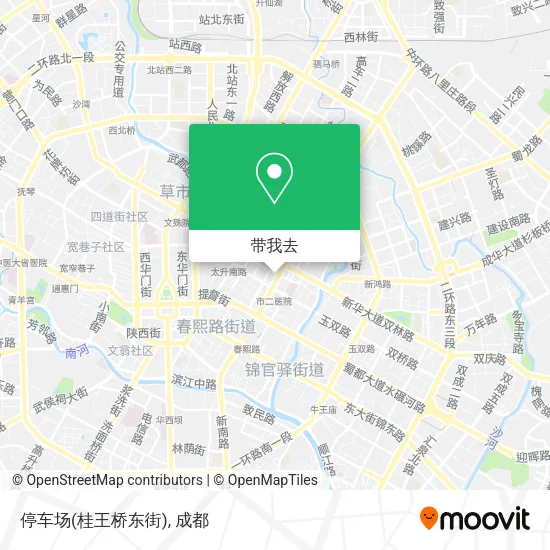 停车场(桂王桥东街)地图
