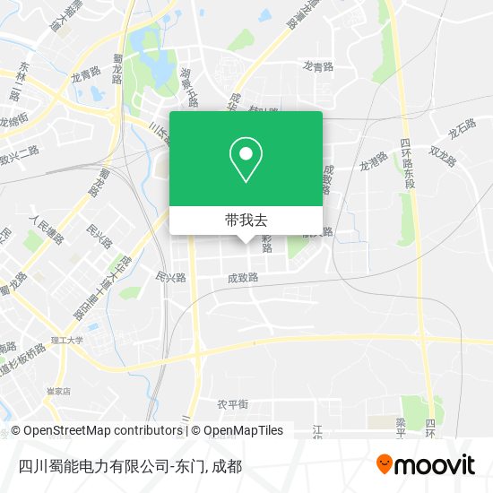 四川蜀能电力有限公司-东门地图