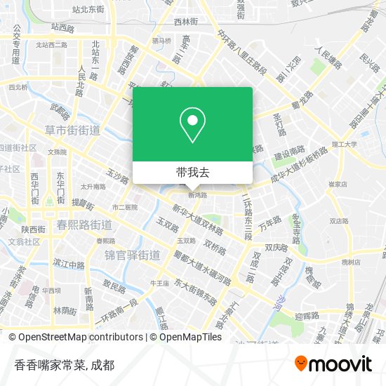 香香嘴家常菜地图