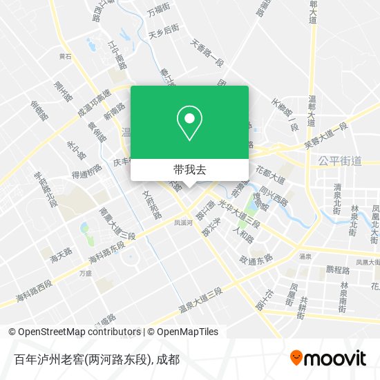 百年泸州老窖(两河路东段)地图
