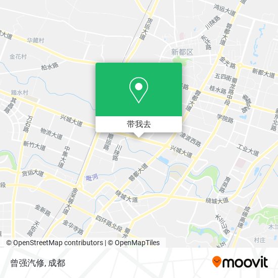 曾强汽修地图