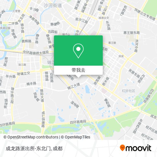 成龙路派出所-东北门地图