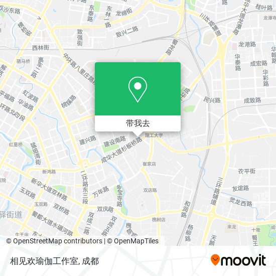 相见欢瑜伽工作室地图