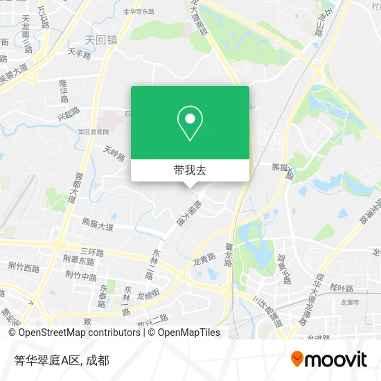 箐华翠庭A区地图