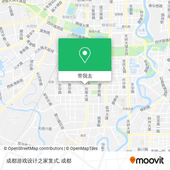 成都游戏设计之家复式地图