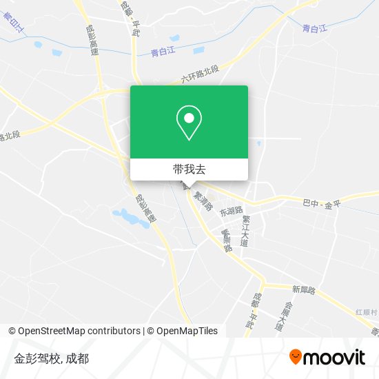 金彭驾校地图