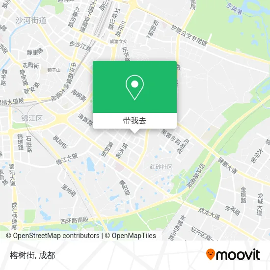 榕树街地图