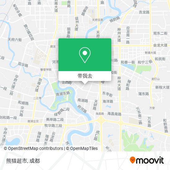 熊猫超市地图