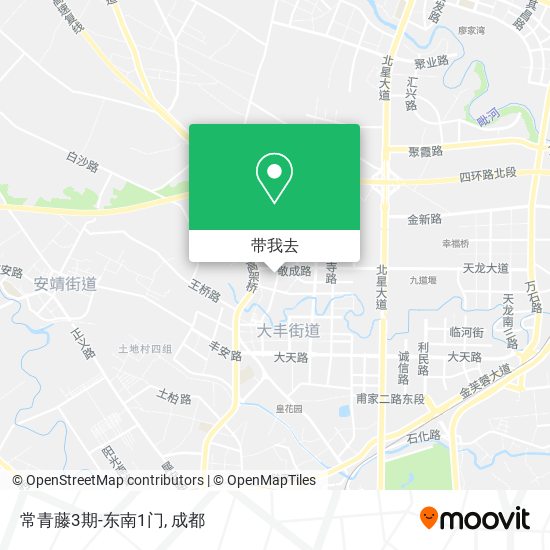常青藤3期-东南1门地图