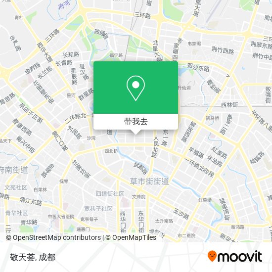 敬天荟地图