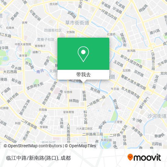 临江中路/新南路(路口)地图
