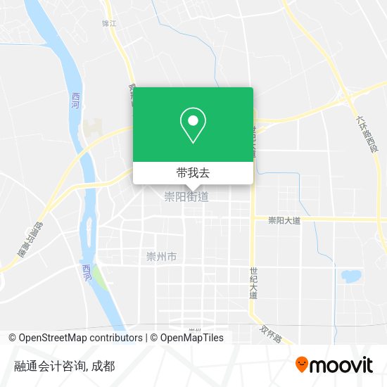 融通会计咨询地图