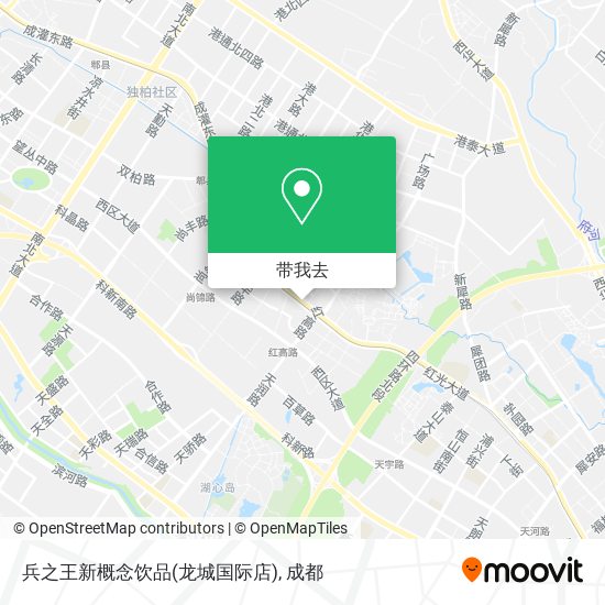 兵之王新概念饮品(龙城国际店)地图
