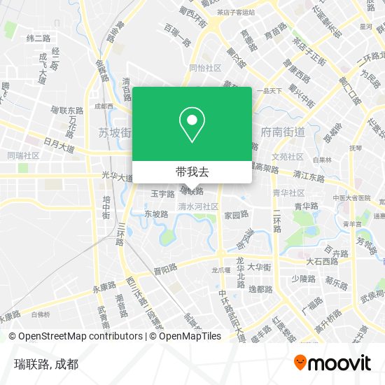 瑞联路地图