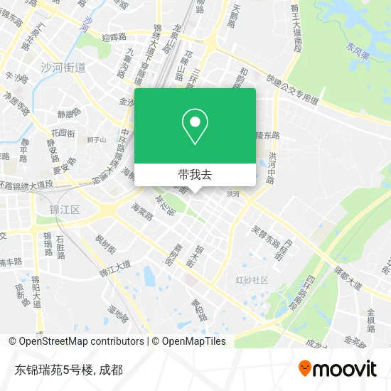 东锦瑞苑5号楼地图