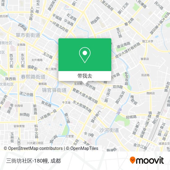 三街坊社区-180幢地图