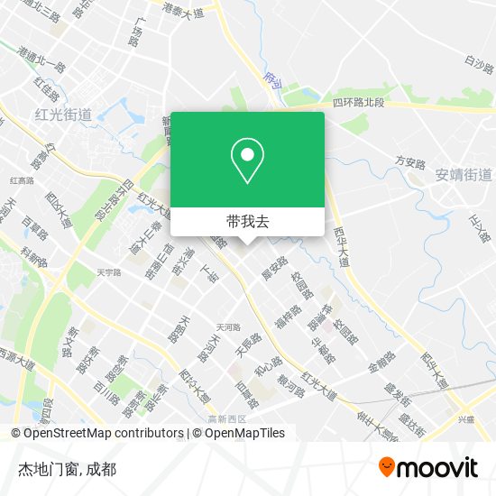 杰地门窗地图