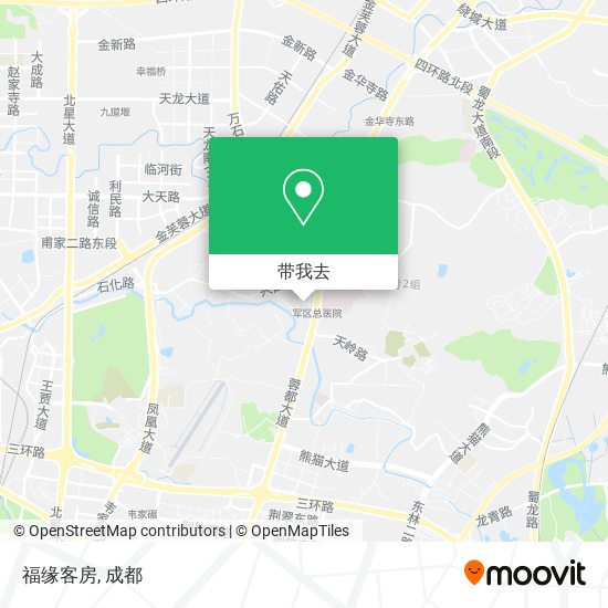 福缘客房地图