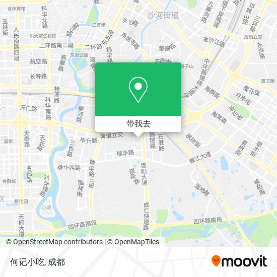 何记小吃地图