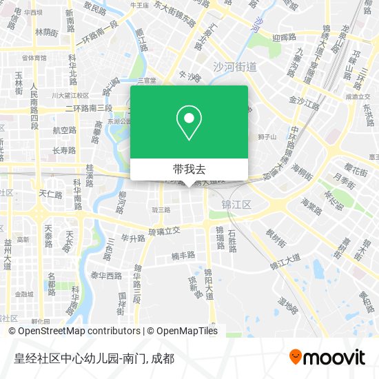 皇经社区中心幼儿园-南门地图