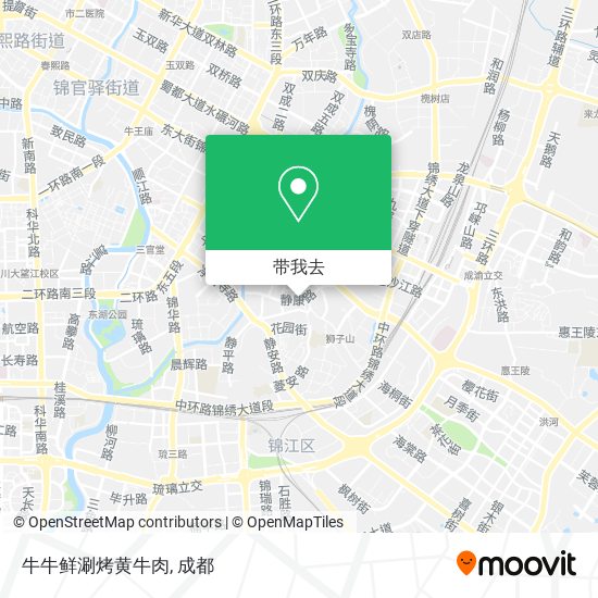 牛牛鲜涮烤黄牛肉地图