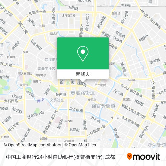 中国工商银行24小时自助银行(提督街支行)地图