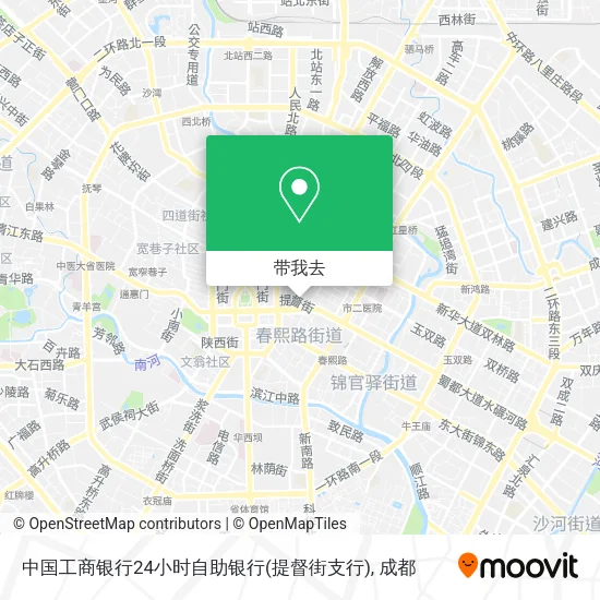 中国工商银行24小时自助银行(提督街支行)地图