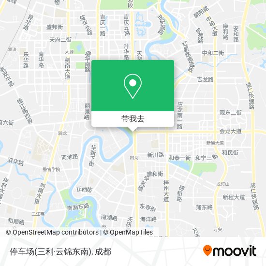 停车场(三利·云锦东南)地图