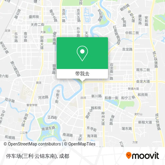 停车场(三利·云锦东南)地图