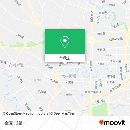 金麦地图