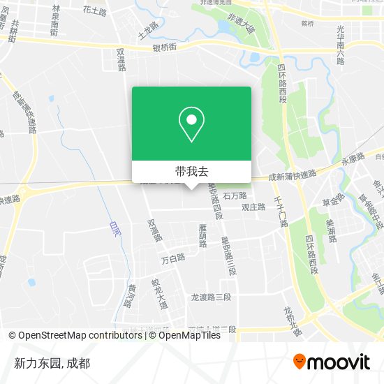 新力东园地图