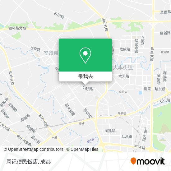 周记便民饭店地图